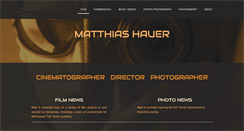 Desktop Screenshot of matthiashauer.com